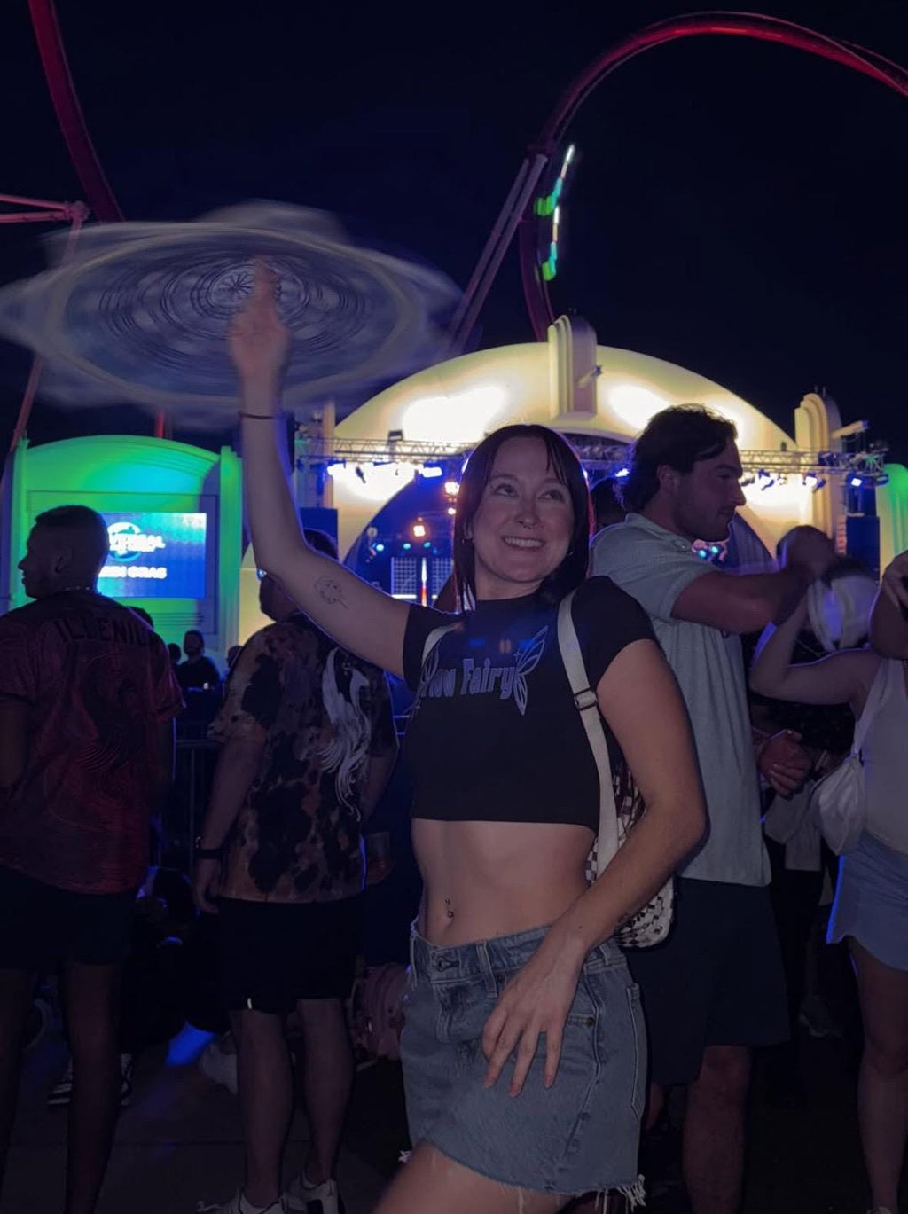 Custom Rave Crop Top