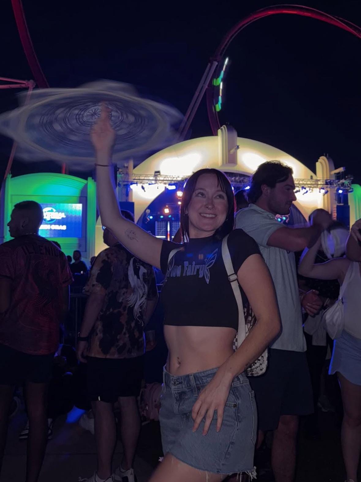 Custom Rave Crop Top