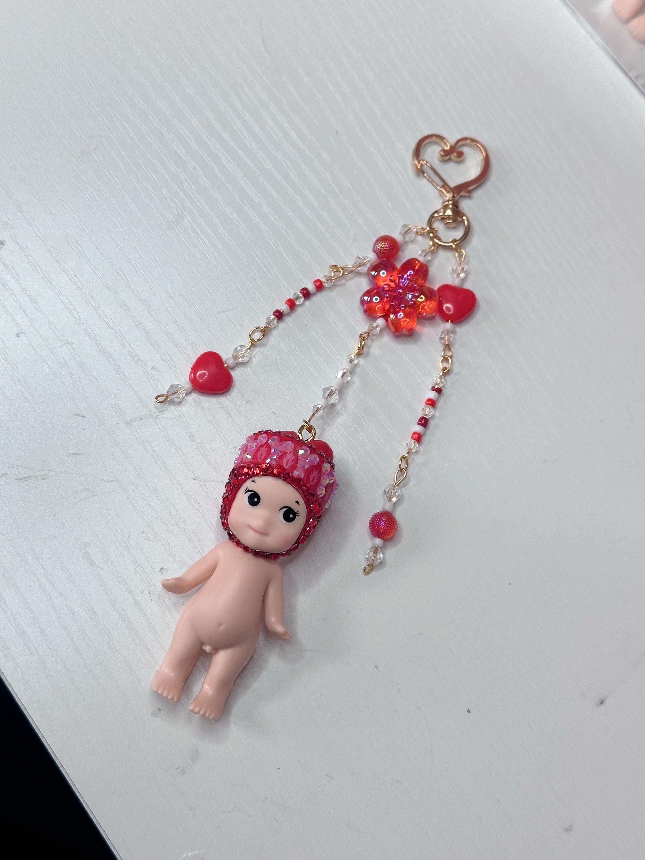 Sonny Angel KeyChain - Strawberry