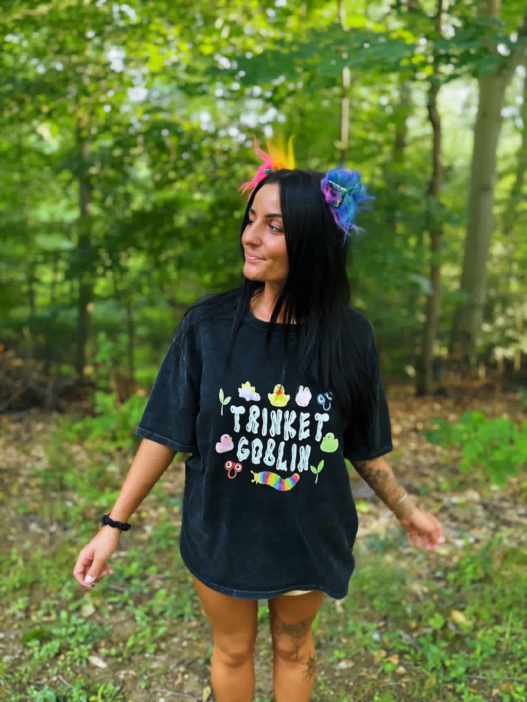 Trinket  goblin OVERSIZED tee shirt