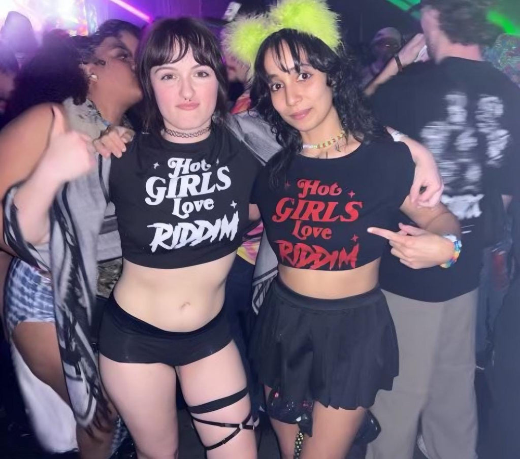 Hot Girls Love Riddim Crop Top