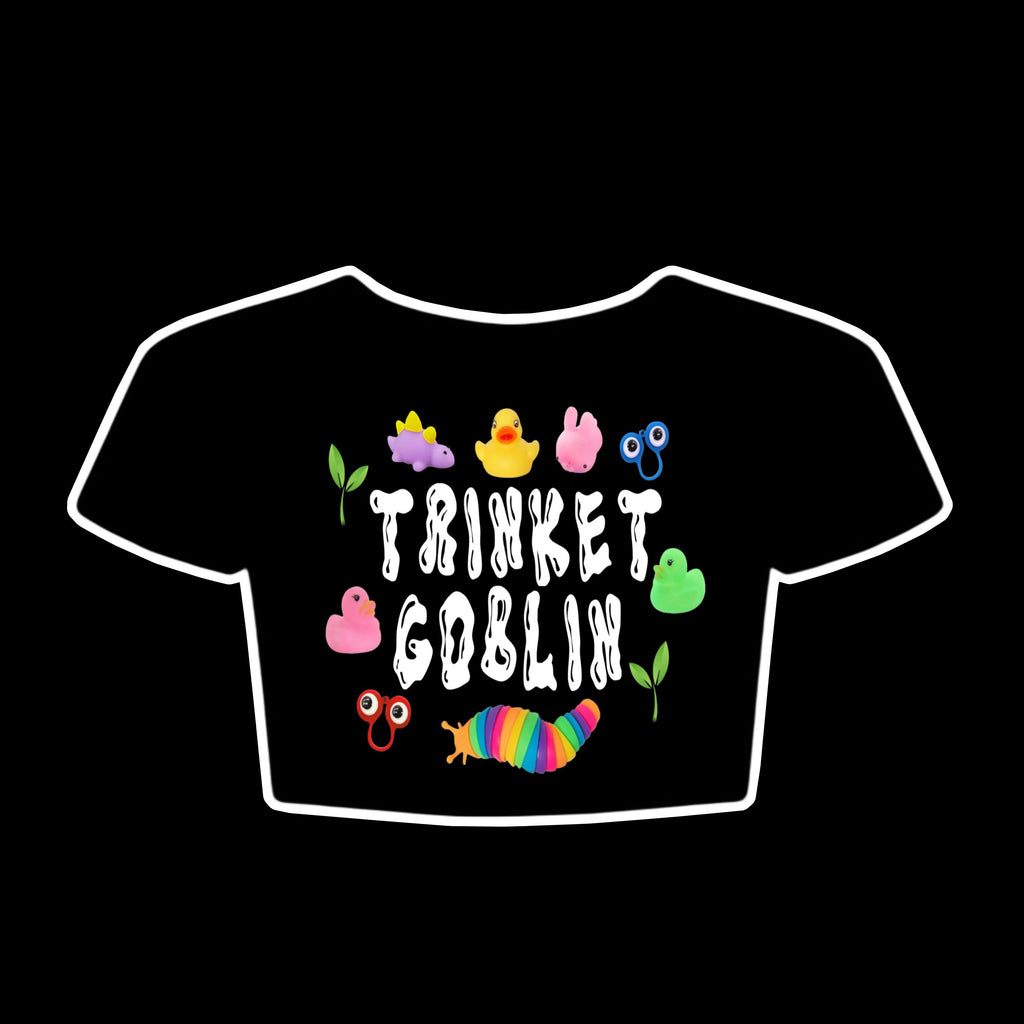 Trinket Goblin crop top
