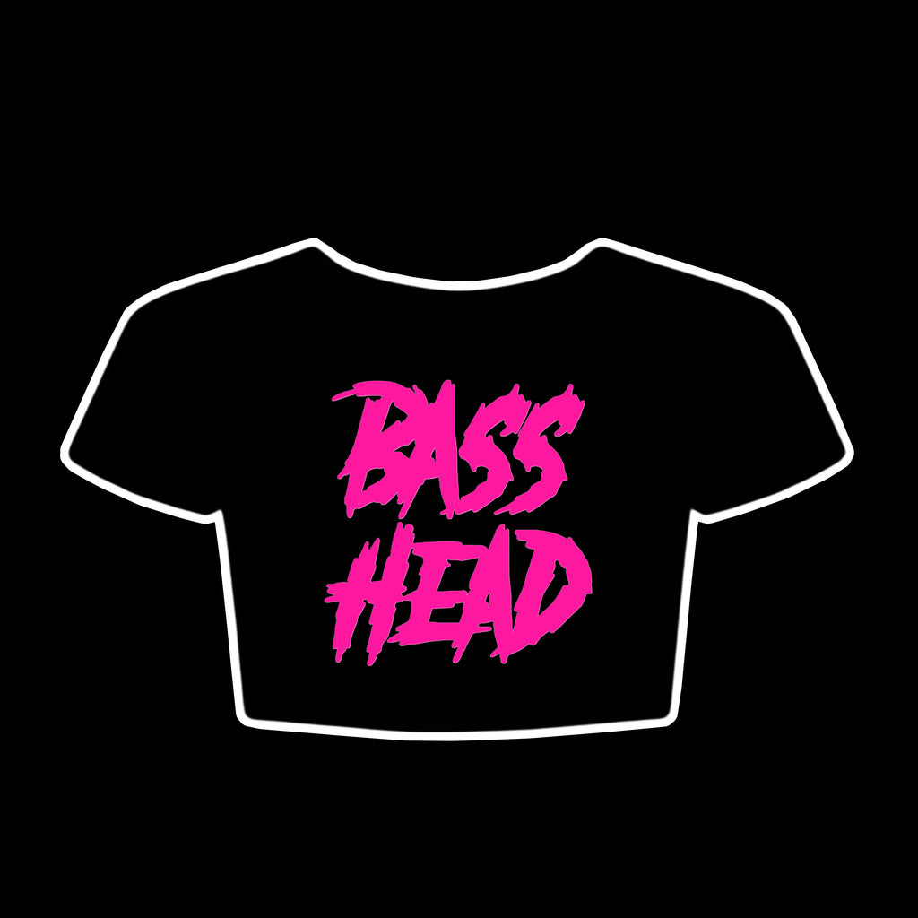Bass head  crop top