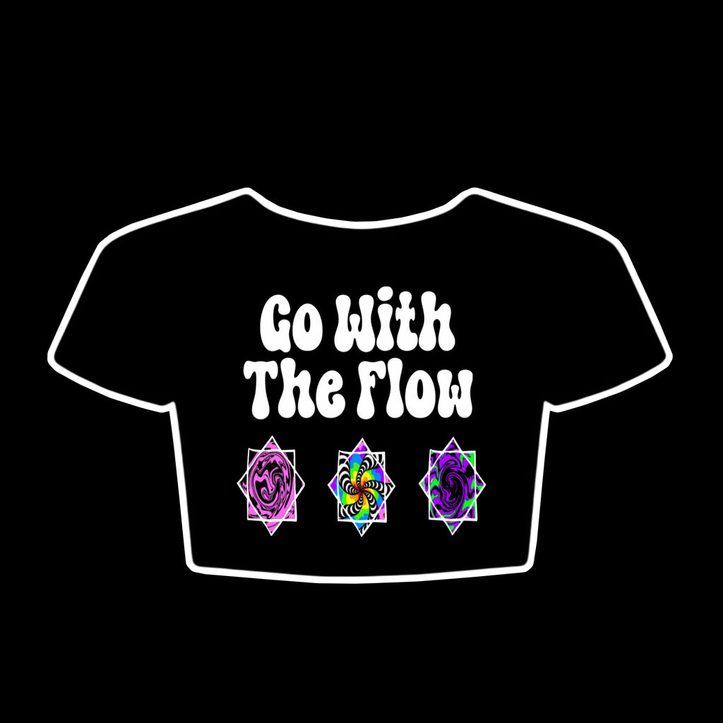 Go with the flow crop top