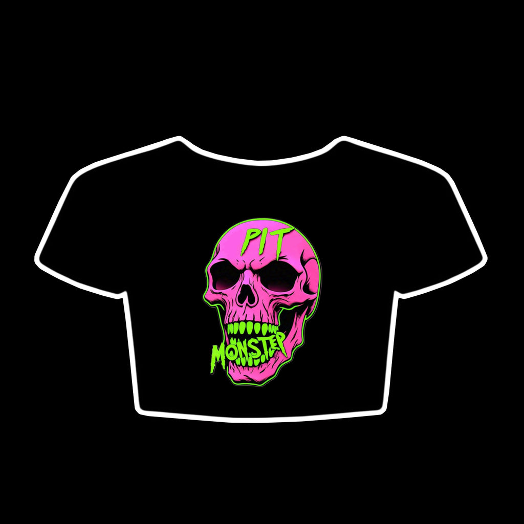 Pit monster crop top