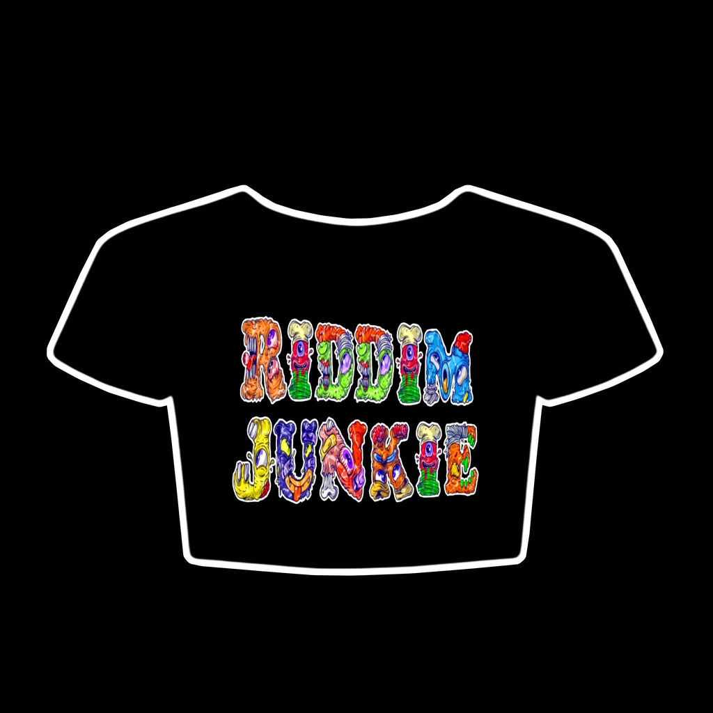 Riddim junkie crop top