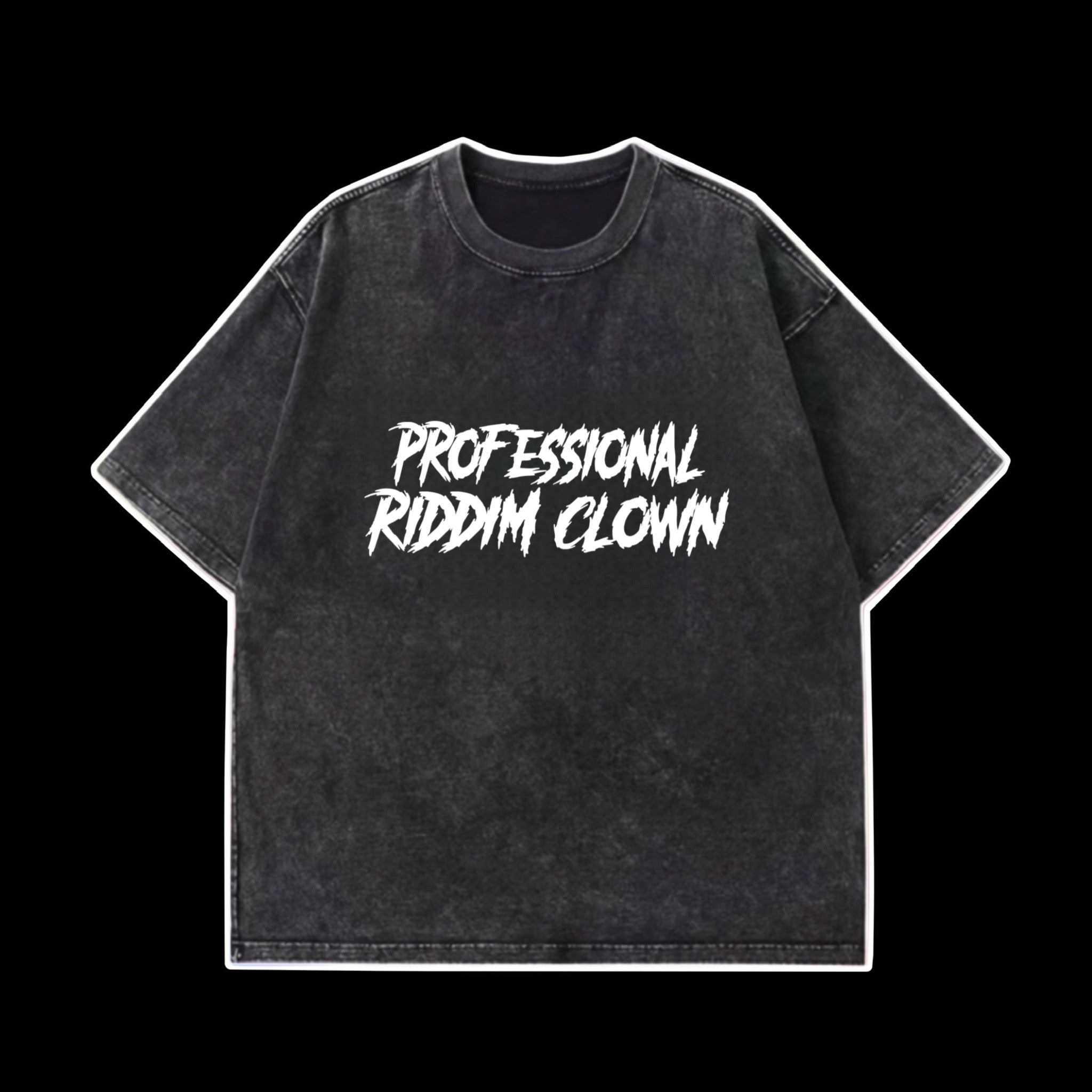 Professional Riddim Clown OVERSIZED tee shirt