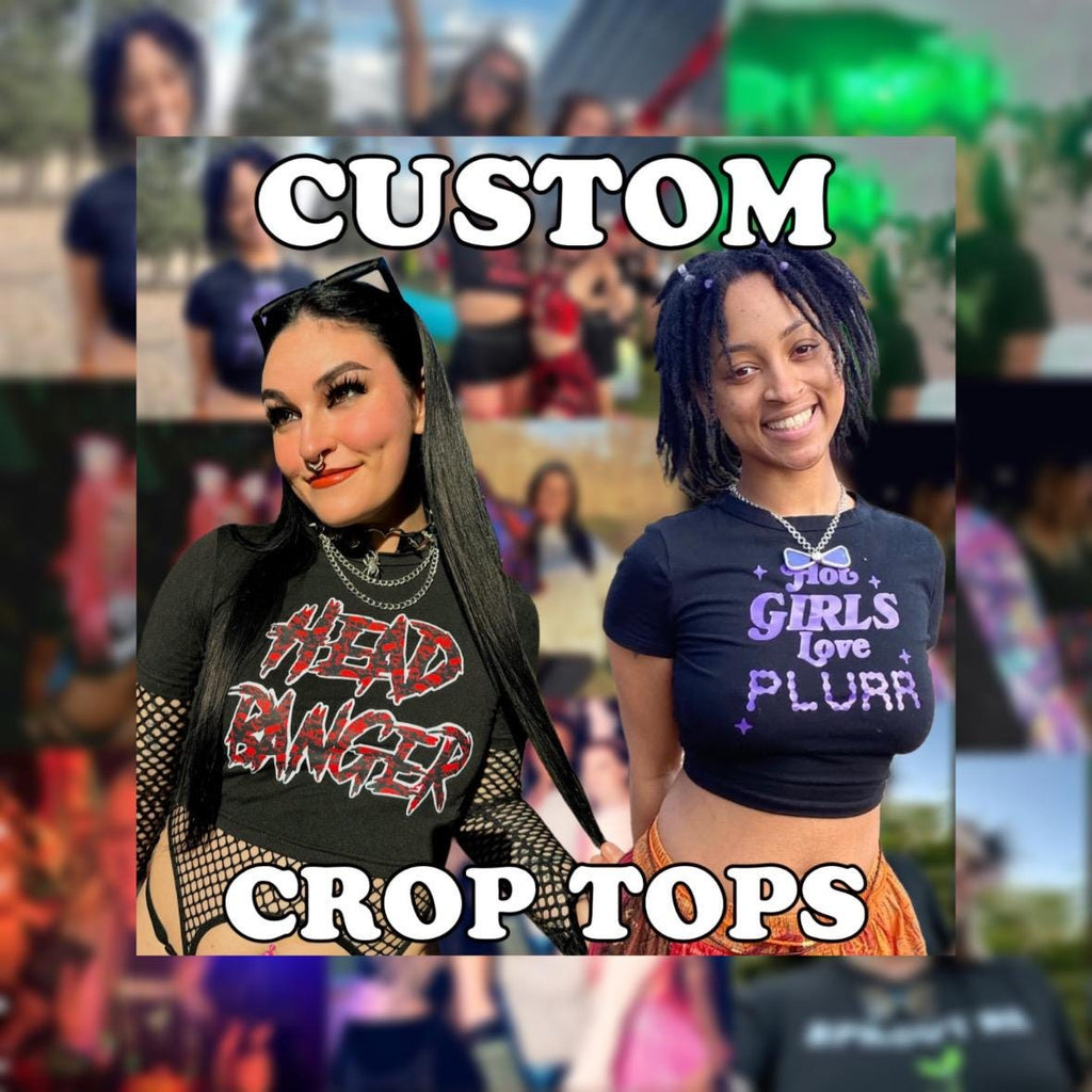 Custom Rave Crop Top
