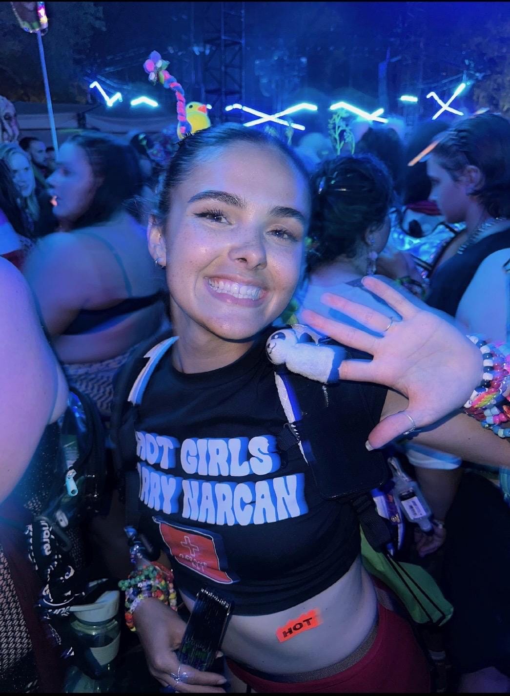 Head banger & narcan tee shirt *oversized* - READY TO SHIP  rave wear , edm , riddim , dubstep , edm merch