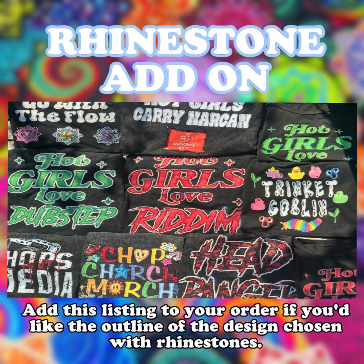 RHINESTONE ADD ON