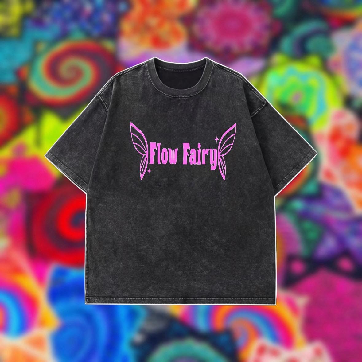 Flow fairy OVERSIZED tee shirt